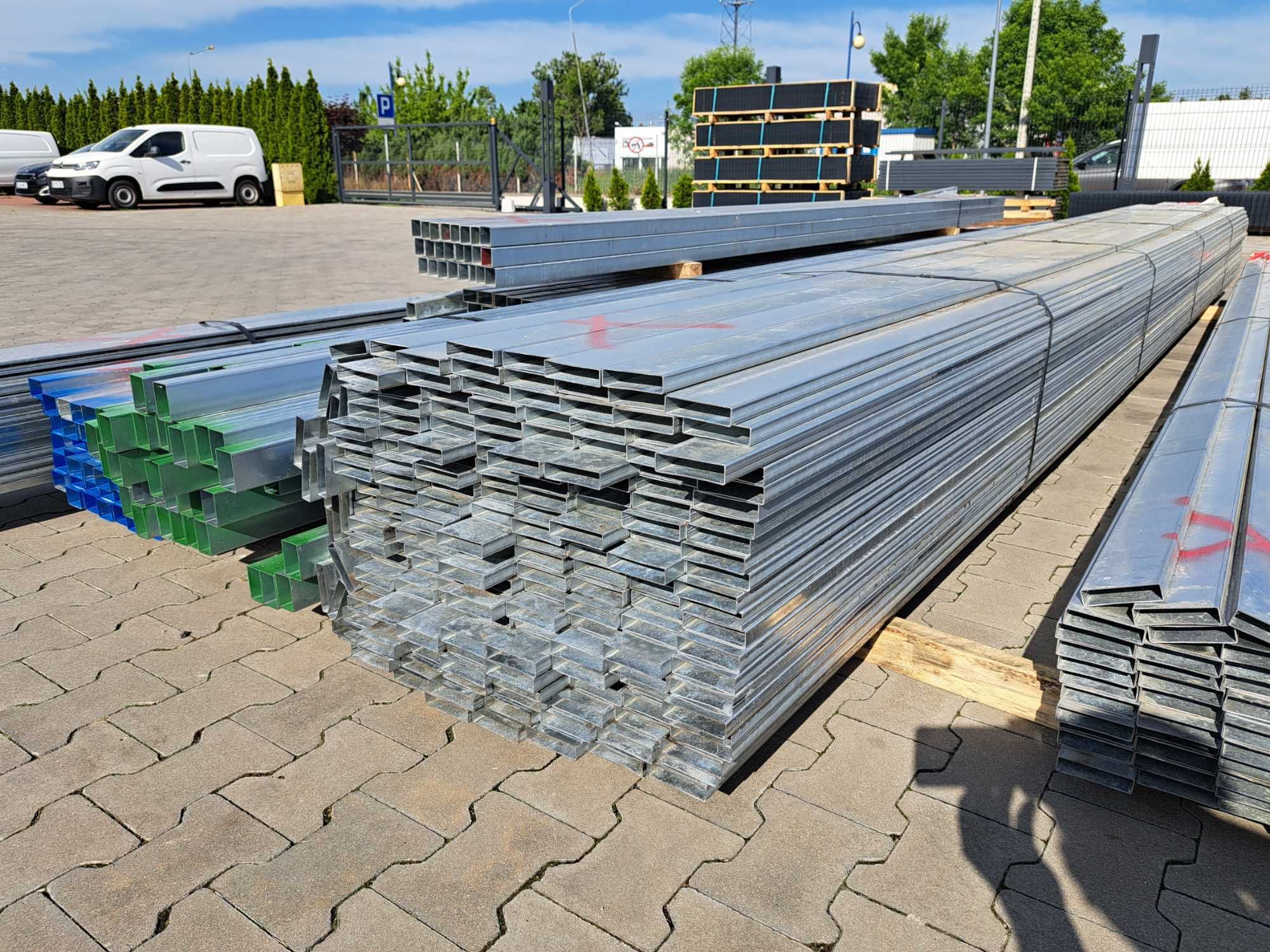 Profil stalowy 80x20x1,25 ogrodzenie płot panel furtka brama sztacheta