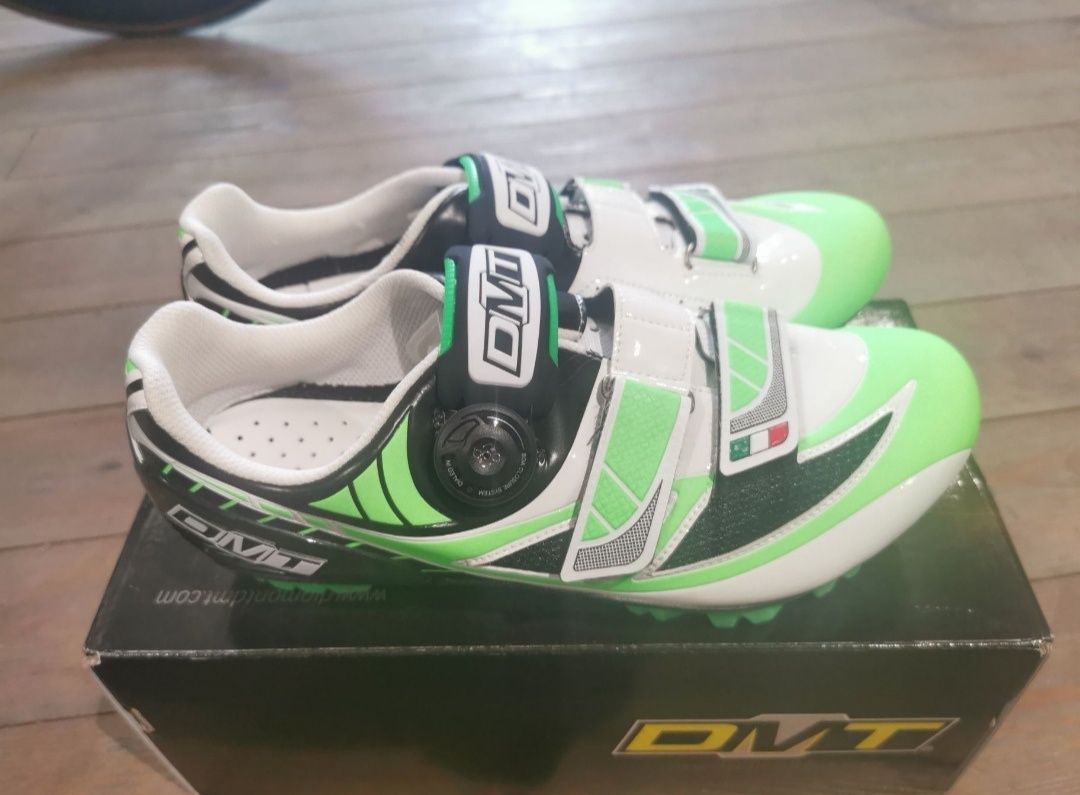 Buty rowerowe męskie Scarpe DMT Taurus zielone