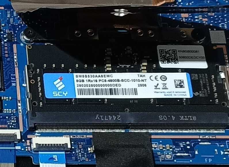 оперативна пам'ять 8 ГБ. ggr5 4800