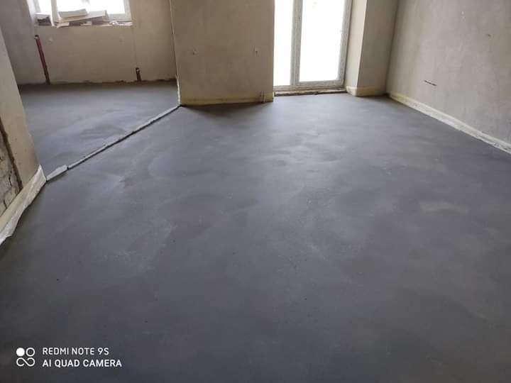 Стяжка підлоги,напів суха стяжка підлоги