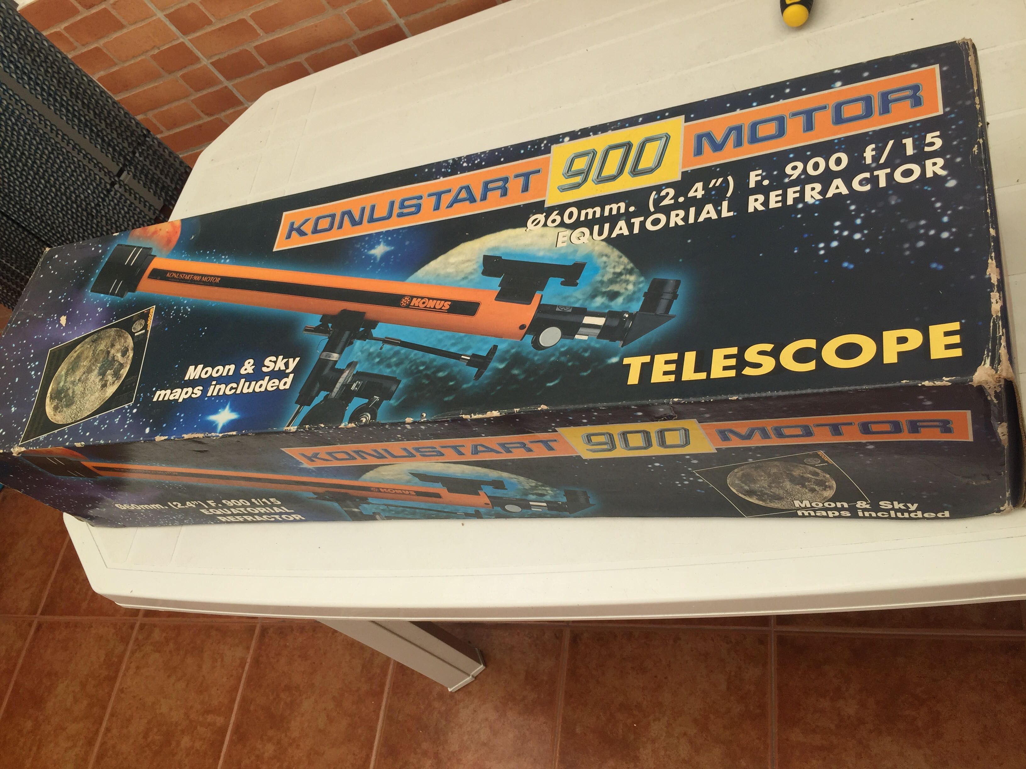Telescópio konustart 900 Motor
