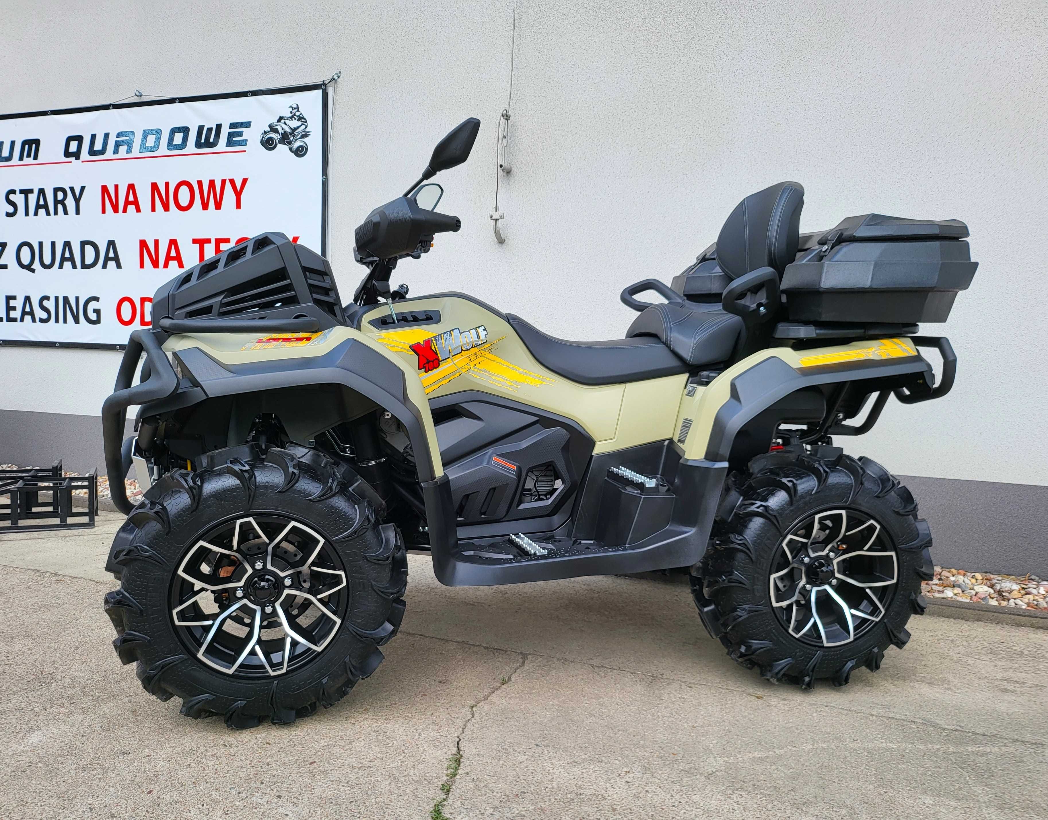 Kufer GRATIS !! Quad Loncin XWolf 700L MUD 4x4 Raty, Leasing, Gratisy