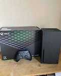 Xbox series x com caixa