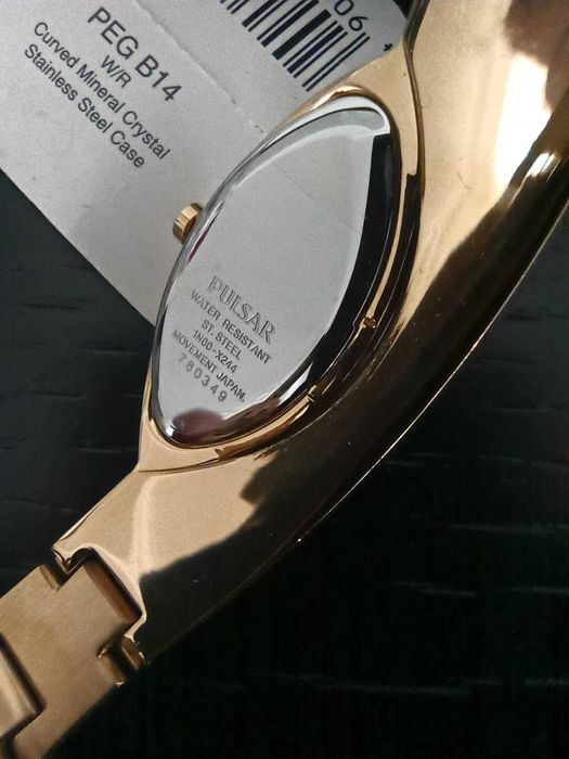 Relógio de Pulso de Senhora (Pulsar PEG B14, Novo e Original)
