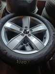 Nowe koła aluminiowe letnie 215/55/17  5x112 VW skoda volkswagen