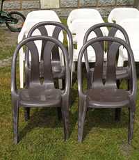 Krzesła ogrodowe plastikowe