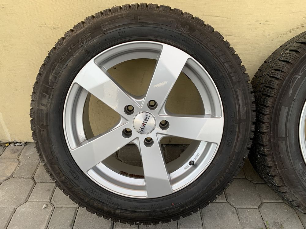 Koła Alufelgi 17” 5x120 + Opony Zimowe 215/60R17C VW Transporter T5 T6