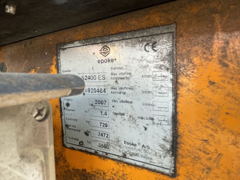 Solarka Piaskarka Epoke S2400 Silnik Honda taśma schmidt stratos nido