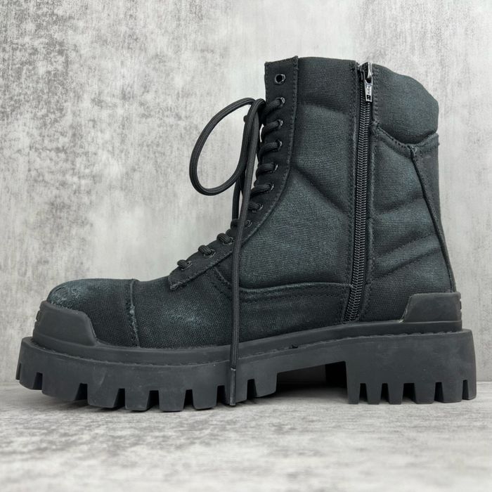 Нові Balenciaga Strike Destroy Combat Boots Black/Преміум якість!
