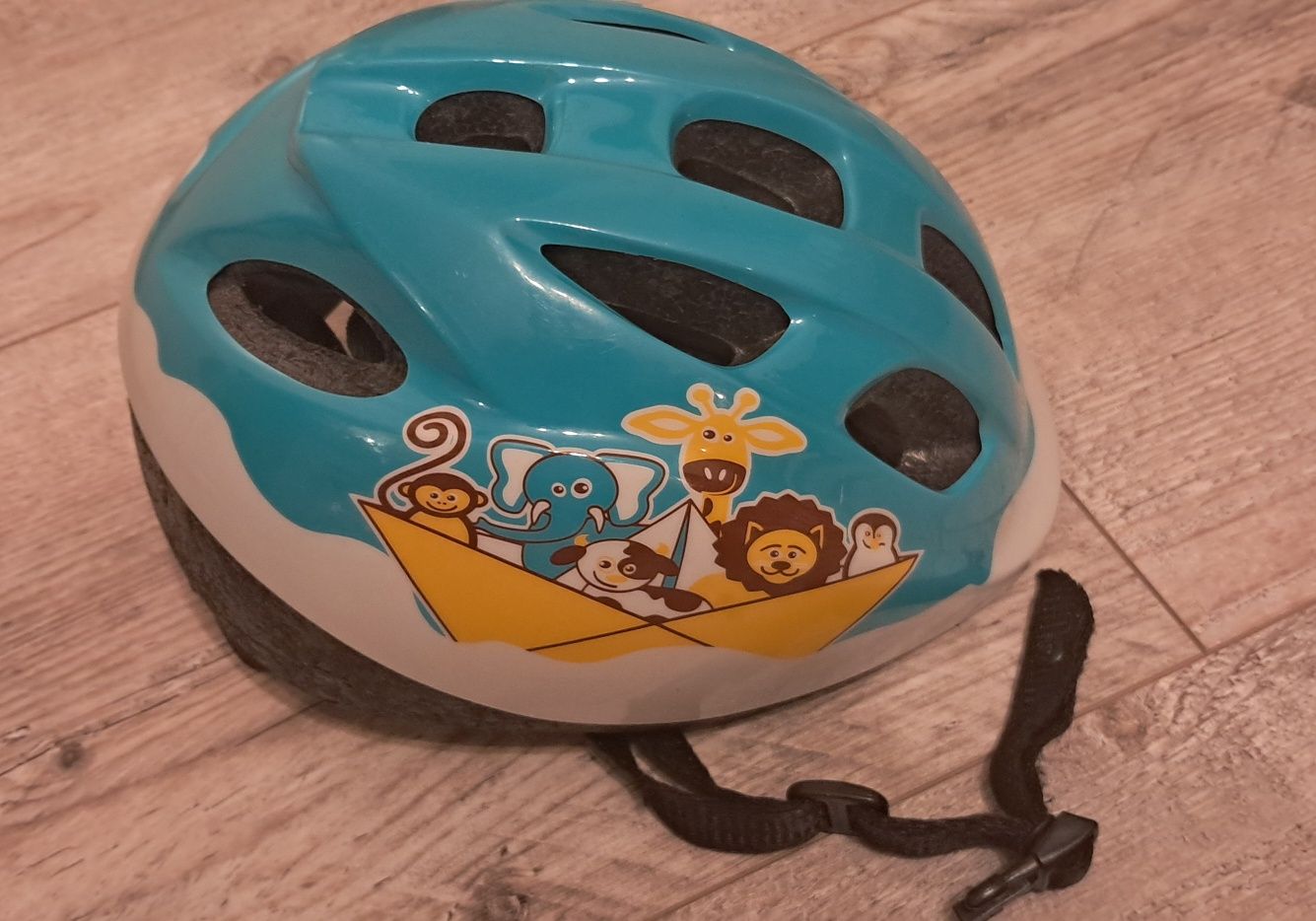 Kask dzieciecy rowerowy Btwin 46-53 cm