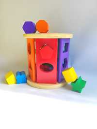 Drewniany shape sorter I Melissa & Doug