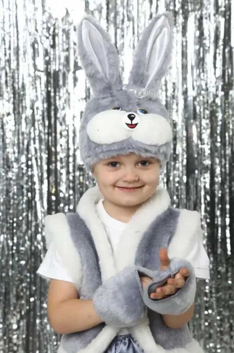 Костюм Зайчика Зайця Зайца Волка Вовка Мышонка Мишеня Котика Кота