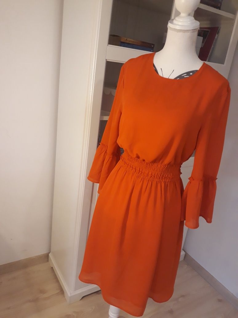 Sukienka pomarańczowa H&M NOWA