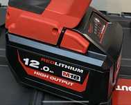 Bateria Milwaukee M18 12ah HIGH OUTPUT
