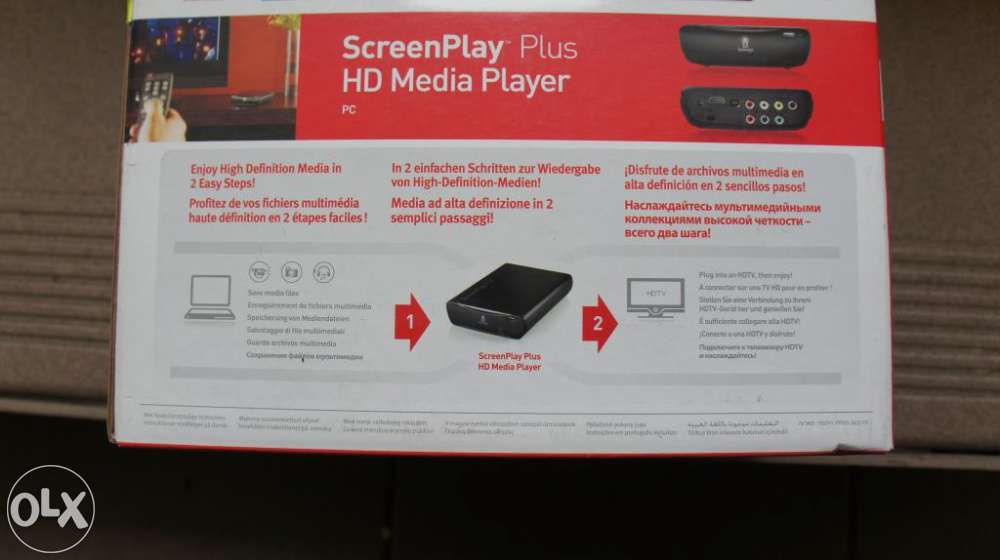 Dysk multimedialny Iomega Screen Play 1TB pilot