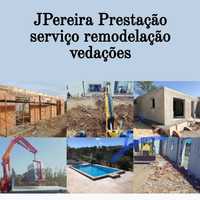 Vedações remodelação geral