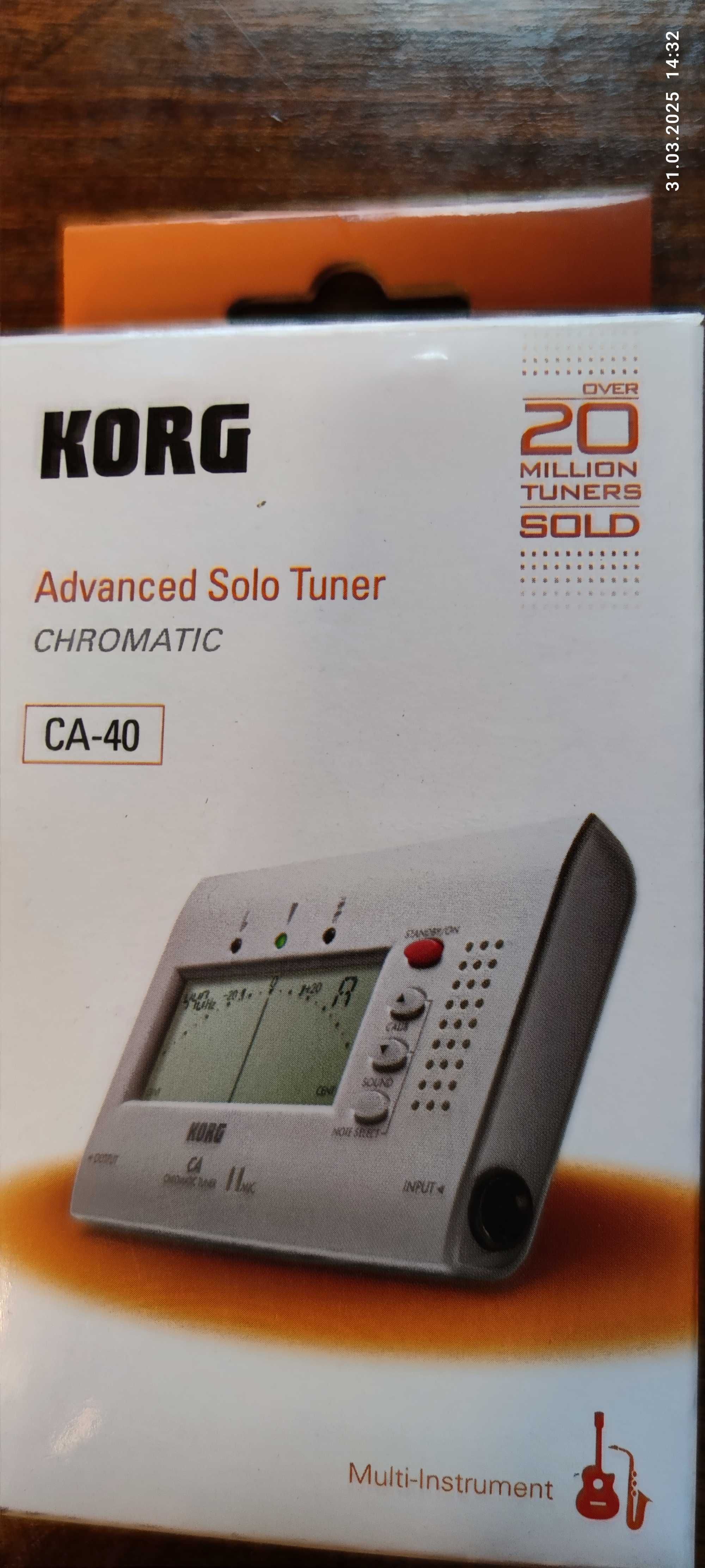 KORG CA-40 Chromatic Tuner