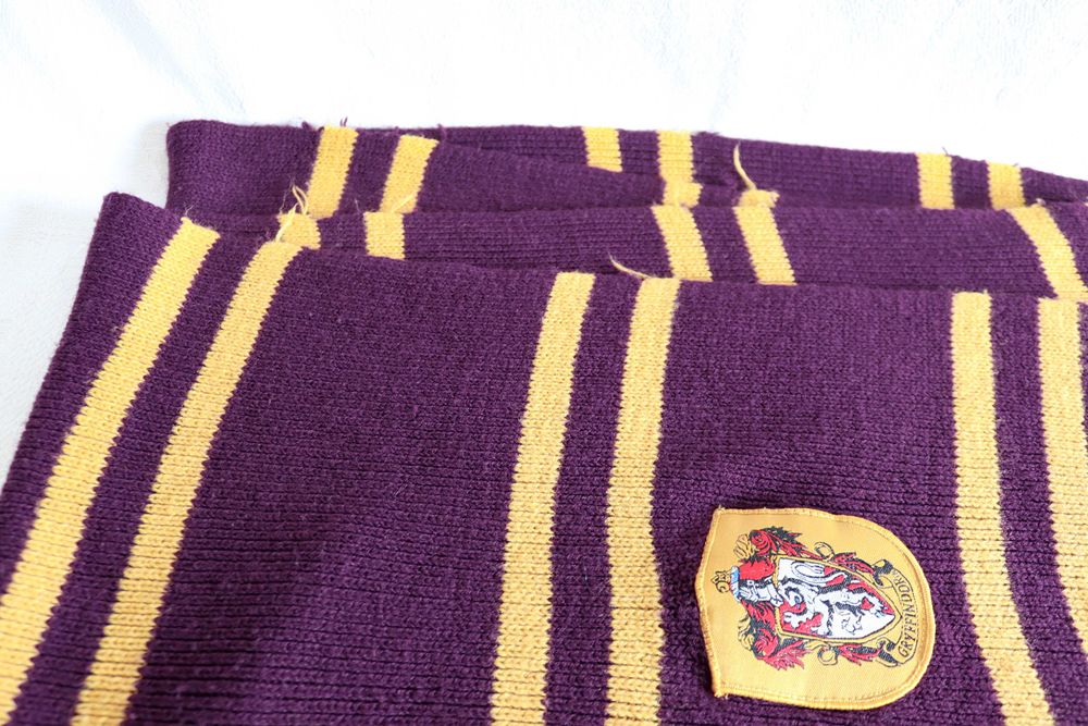 В'язаний шарф Гаррі Поттер Гриффіндор Хогвартс широкий довгий 200 см