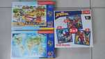 Puzzle dla 2-4 latka komplet 20, 36, 40 i 50 sztuk