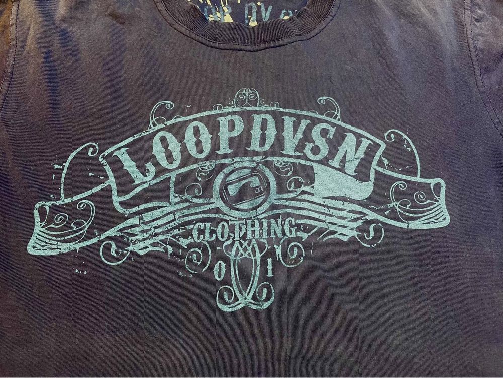 Koszulka t-shirt Loop Division rozmiar unikat L hip-hop „nie Clinic”