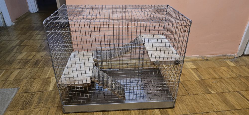 Клітка для гризунів металева