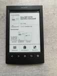 Електр. книга Sony PSR T2. Чорний. Білий. 6 дюймів. Як новий. Гарантія