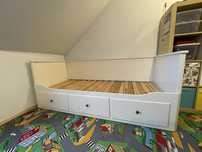 Hemnes łóżko rozkladane z trzema szufladami, Ikea