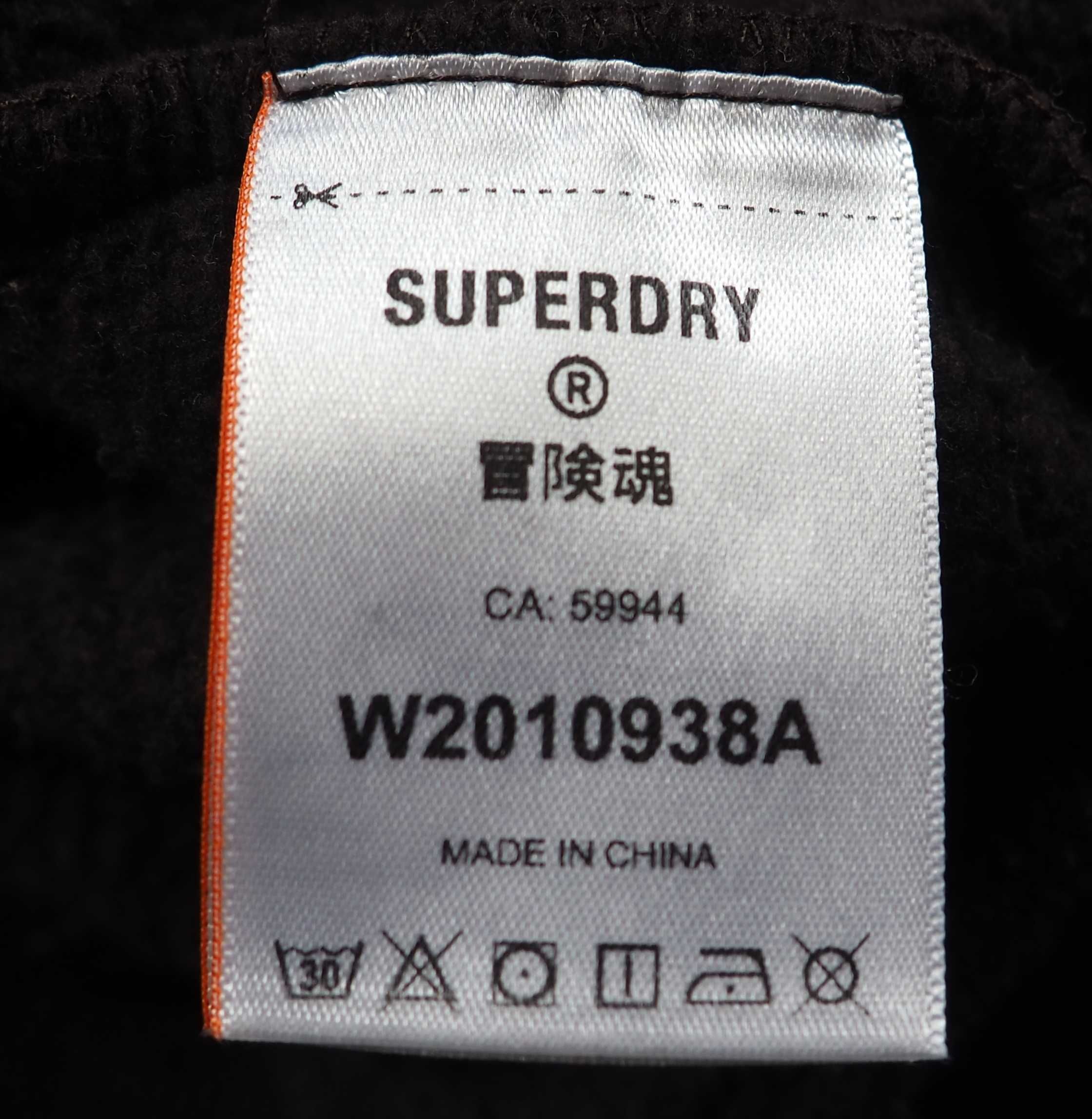 Superdry_ciepła dłuższa bluza z kieszeniami_motocycle_rozmiar M/L
