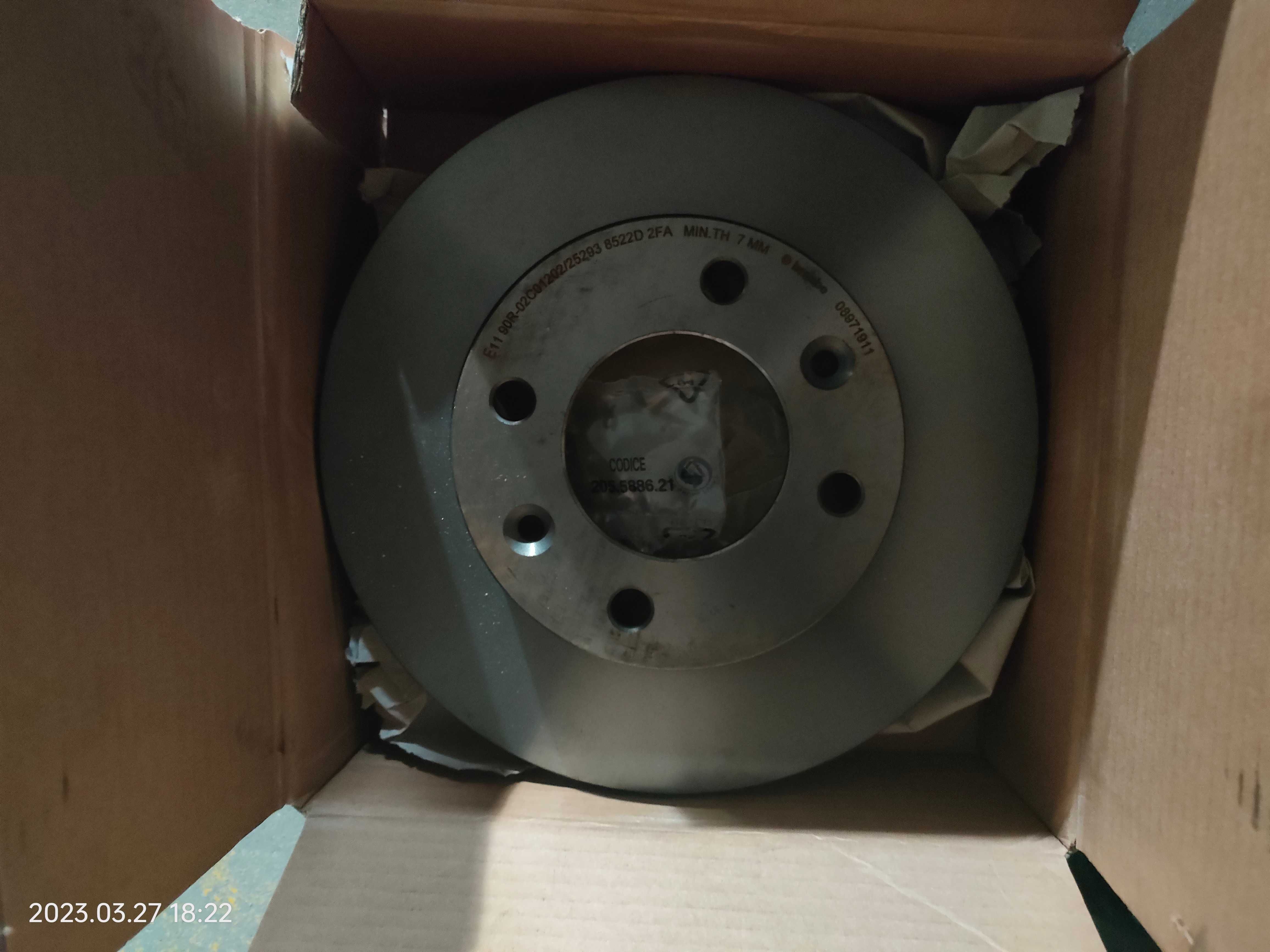 Vendo discos travão brembo novos