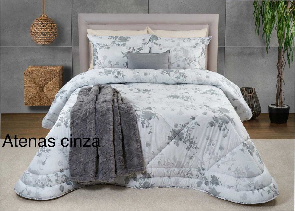 Edredão estampado de qualidade superior. 250X260 CMS C/2