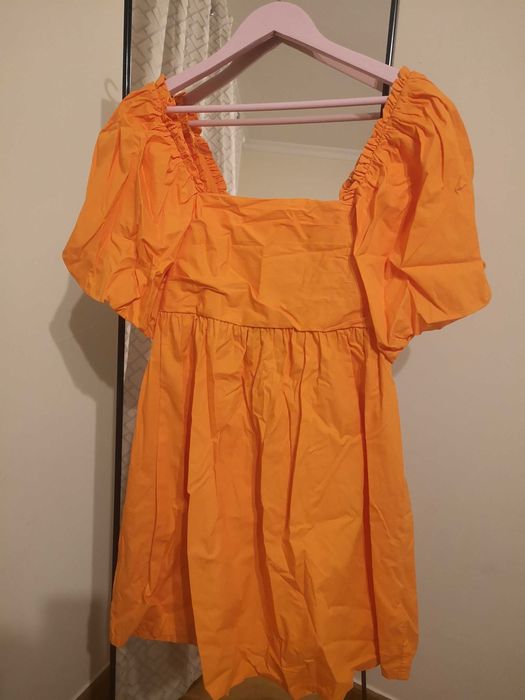 Vestido  laranja novo