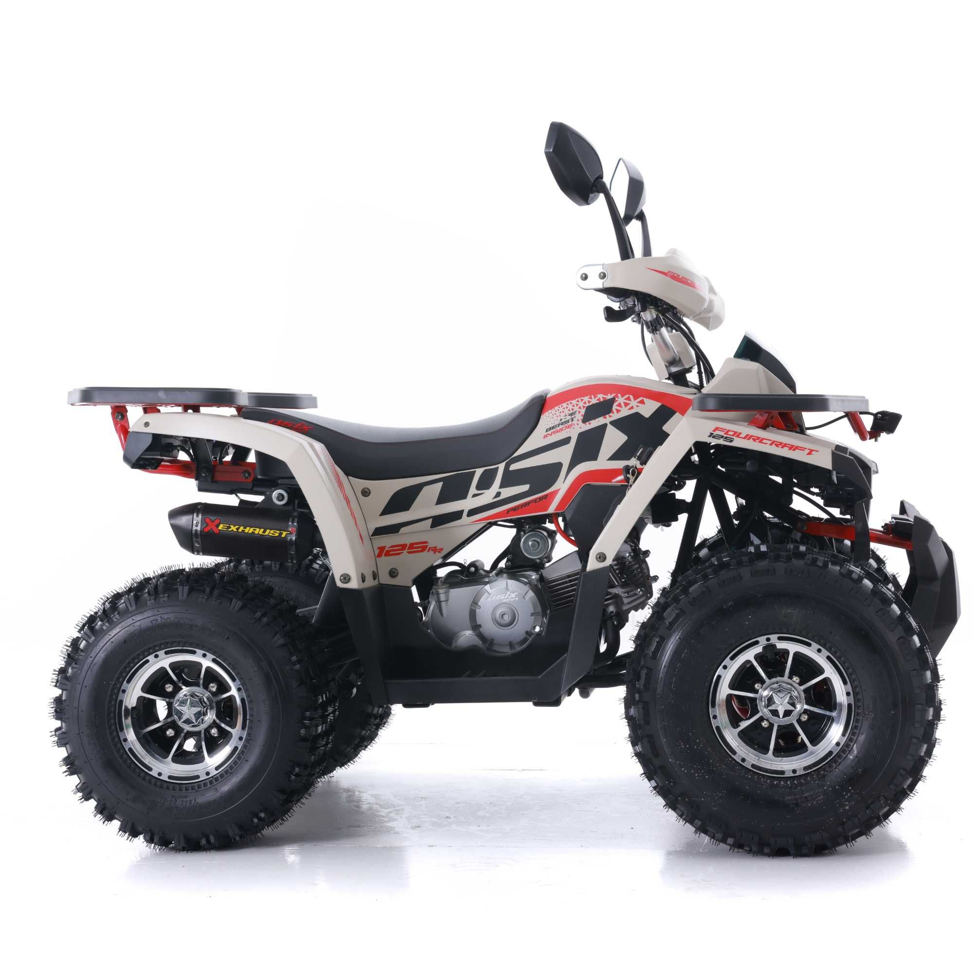 Quad Asix Fourcraft 125cc koła 8" Premium !