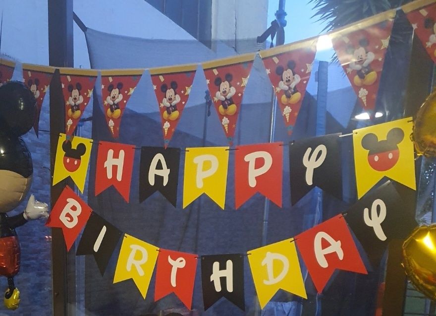 Conjunto artigos festa Michey