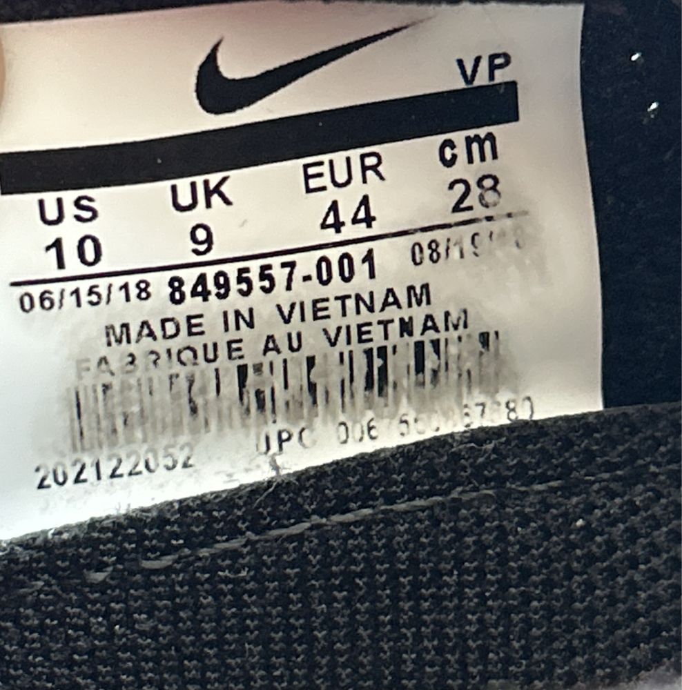 кросівки Nike Air Vapormax , 44 розмір.