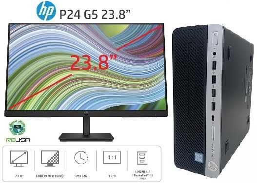 Novidade! HP-6/800G3+LCD 24"-6ªG.I5 3.2G|16G|M2-256+HD500|WIFi|KIT|W11