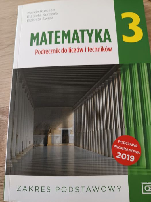 Matematyka 3 . Książka ..