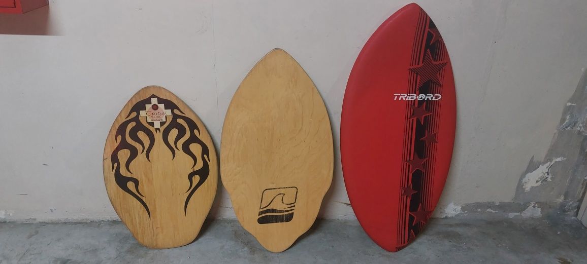 Pranchas de skimming board