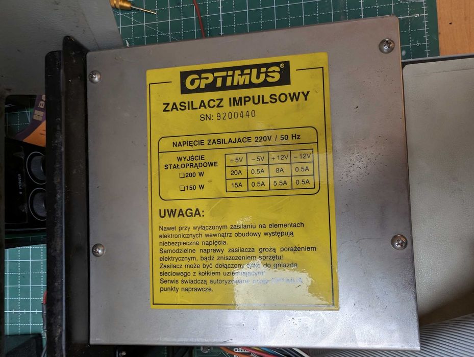 Komputer retro Intel Pentium Socket 7 / AOpen AP5K / IDE /DOS