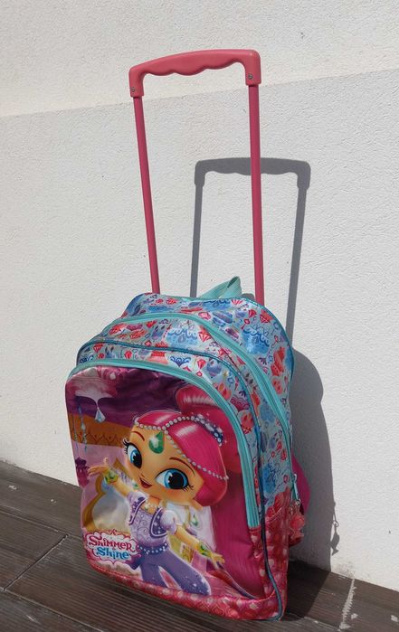 Mochila rodinhas Shimmer&Shine