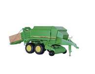 Zabawka Bruder 02017 John Deere 690 prasa kostkująca + 2 kostki