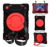 Etui Case Tablet Samsung Galaxy Tab A 10.1 T515/510 BLACK RED + GRATIS