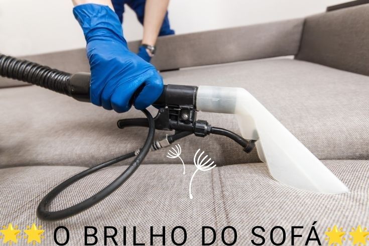 Limpeza e higienização de sofás