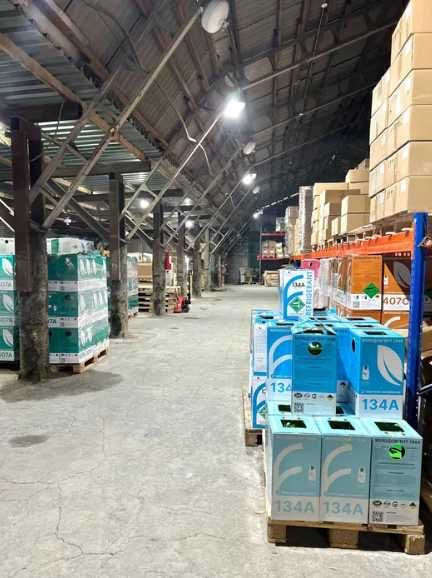 В наявності ФРЕОН R 134, R 507, R 404, R 407, R 410, R 1234