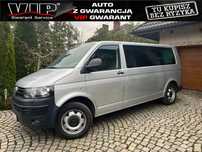 Volkswagen Transporter 4 x 4 • 180 KM • 7-osobowy • po wym. kpl. sprzęgła z dwumasą