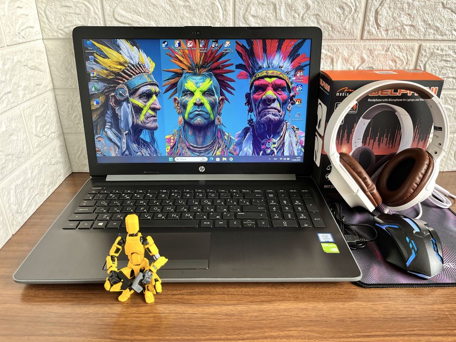 Игровой HP Core i5 + Nvidia MX + SSD + игры + комплект