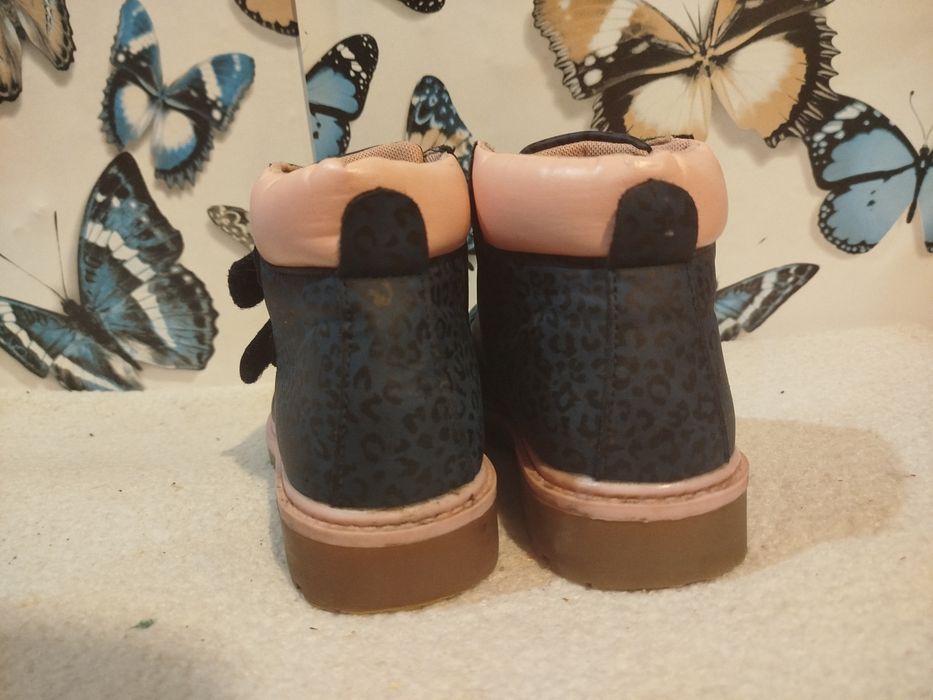 Trapery buty jesienne dziewczęce 34