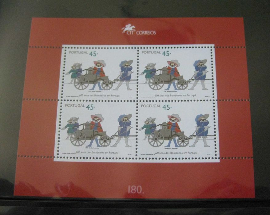 Bloco nº 158 – 600 anos dos Bombeiros em Portugal