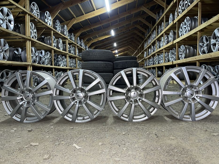 Німецькі універсальні диски BROCK 5/112 R18 8J ET56 ідеал 4шт