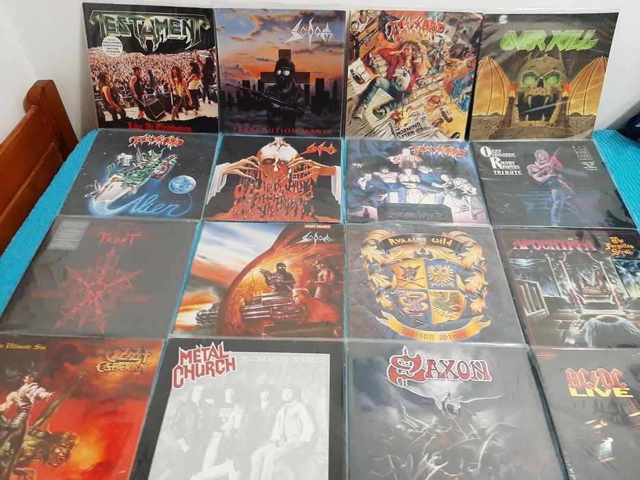 LPS METAL 16 DISCOS várias bandas
