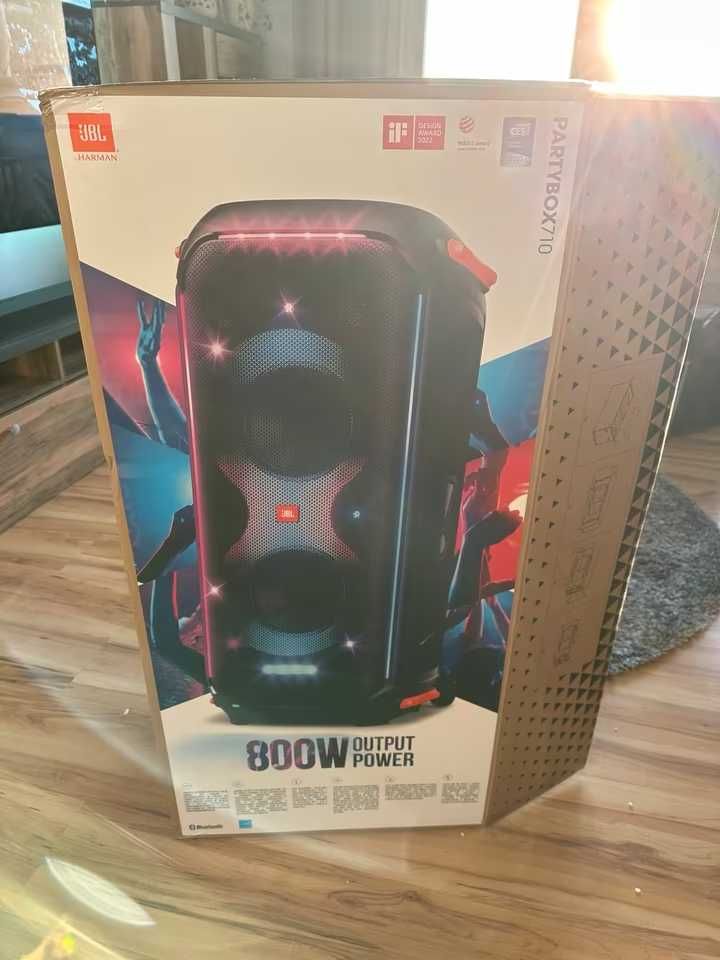 Coluna de som JBL Partybox 710 – Em excelente estado